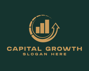 Investment - Investment Chart Arrow logo design