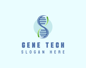 Dna - Natural DNA Biology logo design