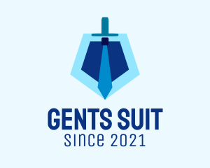Sword Suit Tie logo design