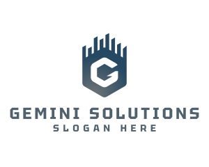 Skyline Developer Letter G logo design