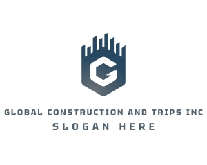 Buildings - Skyline Developer Letter G logo design