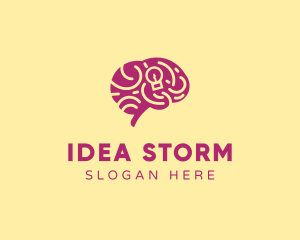 Idea Brain Intelligence logo design