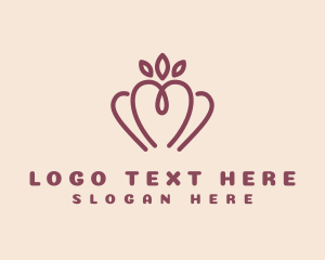 Bloom - Flower Bud Letter M logo design