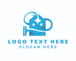 Cleaning Services - Home Vacuum Cleaning logo design