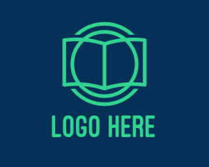 Ebook - Book Educational App logo design