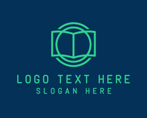 Minimalist - Book Educational App logo design