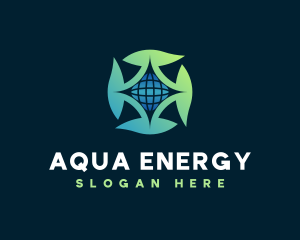 Eco Energy Electricity logo design