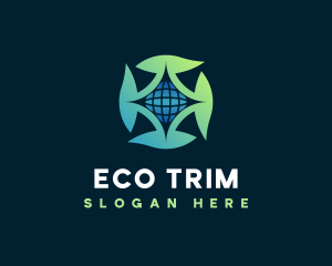 Eco Energy Electricity logo design