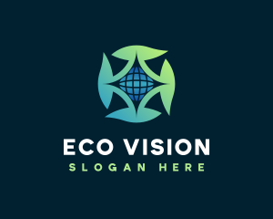 Eco Energy Electricity logo design