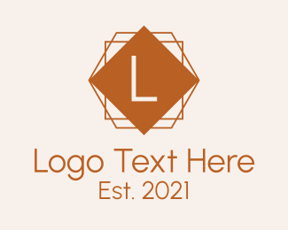Fashion Shapes Letter Logo