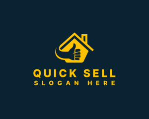 Sell - Realty House Approval logo design