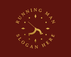 Clock Run Time logo design