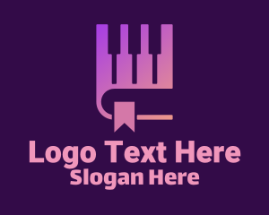 Piano Keys Book Logo