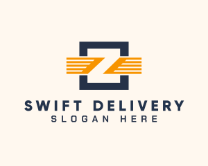 Courier - Forwarding Logistics Courier logo design