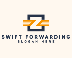Forwarding - Forwarding Logistics Courier logo design