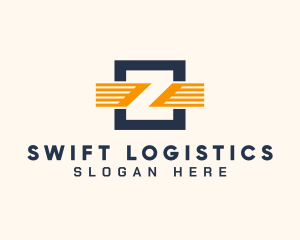 Logistics - Forwarding Logistics Courier logo design