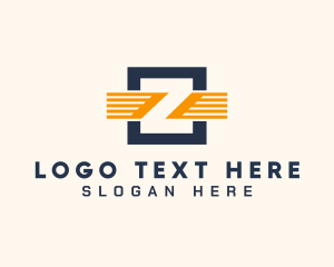 Courier - Forwarding Logistics Courier logo design