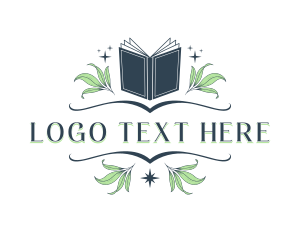 Mystical Book Publisher logo design