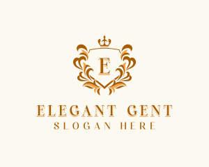 Elegant Regal Shield logo design