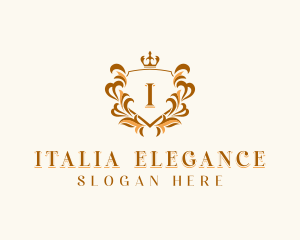 Elegant Regal Shield logo design