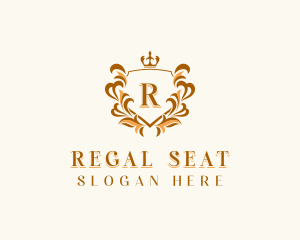 Elegant Regal Shield logo design