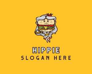 Burger Diner Mascot Logo