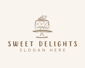 Cake Pastry Sweets logo design