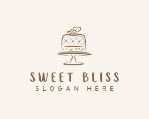 Cake Pastry Sweets logo design