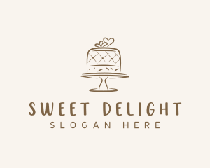 Cake Pastry Sweets logo design