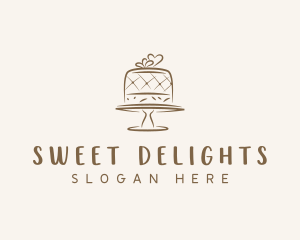 Cake Pastry Sweets logo design