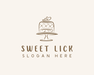 Cake Pastry Sweets logo design