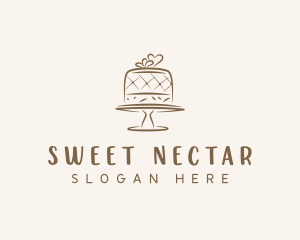 Cake Pastry Sweets logo design