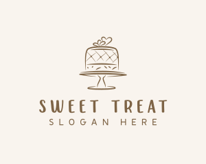 Cake Pastry Sweets logo design