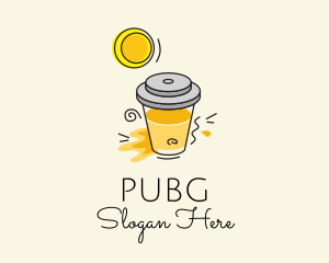 Cafe - Summer Juice Drink logo design