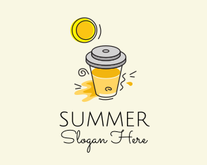 Summer Juice Drink  logo design