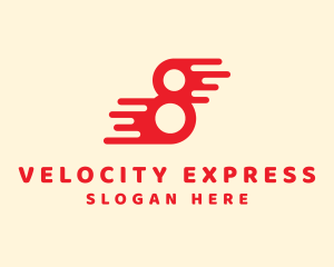 Speed - Speed Delivery Number 8 logo design