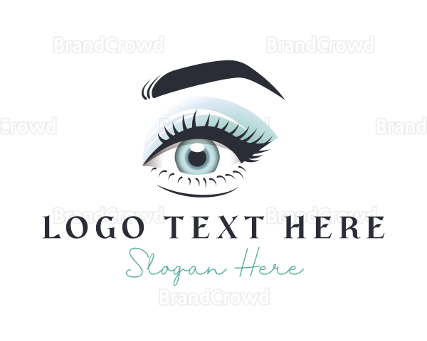 Eye  Makeup  Beauty Logo