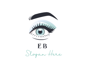 Eye  Makeup  Beauty Logo