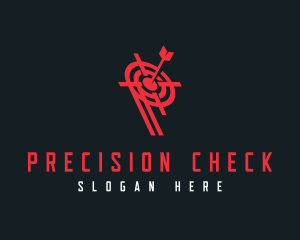 Archery Sports Target logo design