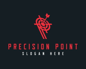 Archery Sports Target logo design