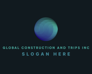 Advisory - Gradient Globe Company logo design