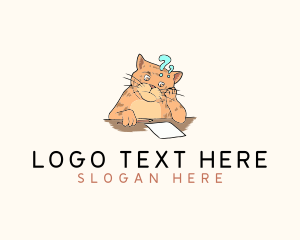 Study - Cat Learning Center logo design