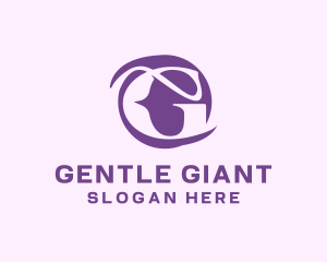 Fancy Purple Letter G logo design