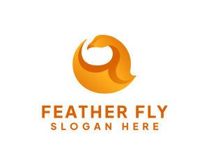 Business Bird Animal logo design