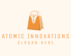 Light Bulb Bag logo design