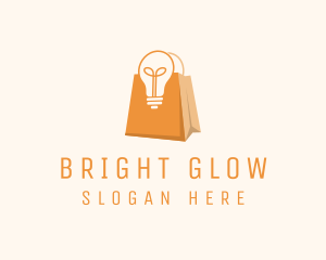 Bulb - Light Bulb Bag logo design