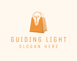 Light Bulb Bag logo design