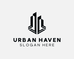 City Building Property  logo design