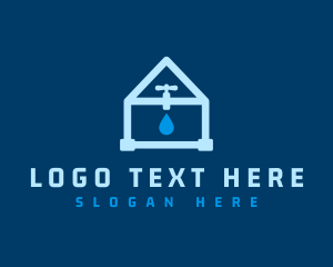 Pipe - Plumbing Water Pipe logo design