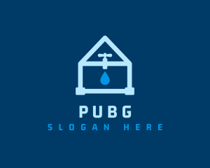 Water - Plumbing Water Pipe logo design